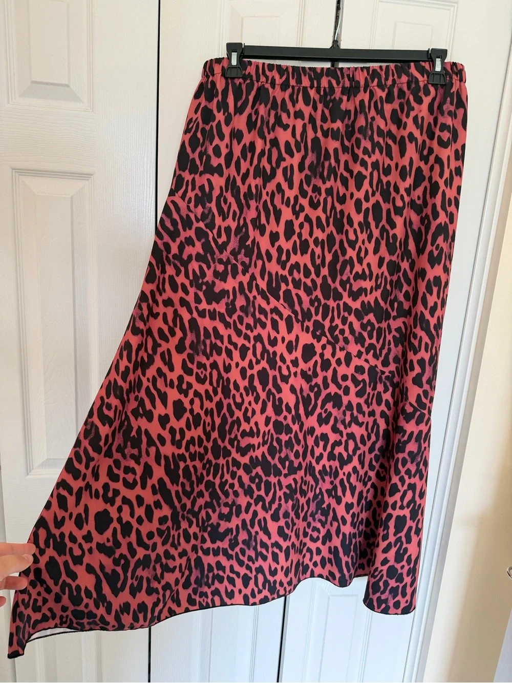 Women's Leopard Print Maxi Skirt
